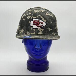 South Carolina University Game Hat Camouflage Fitted Cap The Game Size Large